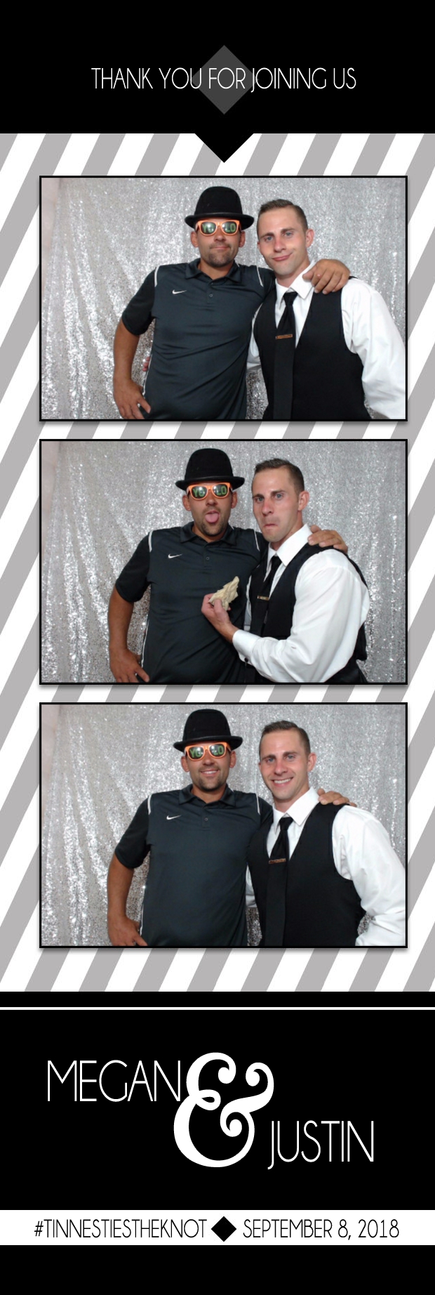 Megan and Justin's Wedding | View more photos from the event at gallery.photoboothbillings.com/u/PhotoBoothBillings/Megan-and-Justins-Wedding
